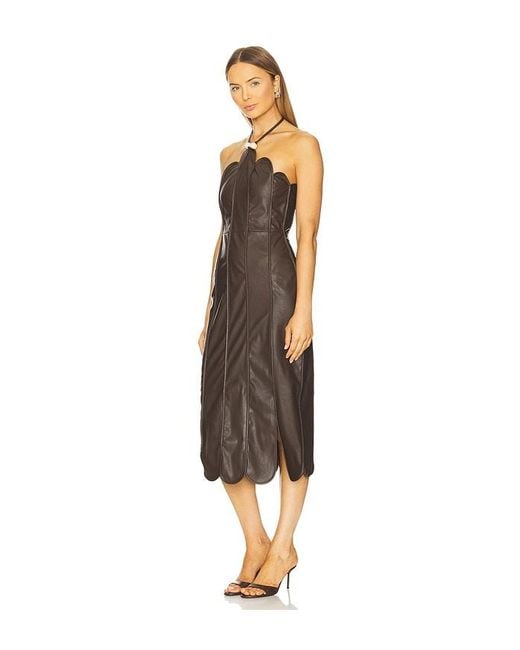 AZULU Brown Leonor Dress