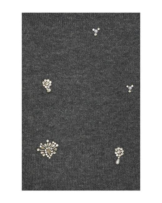 Jonathan Simkhai Black Karmen Embellished Hooded Top