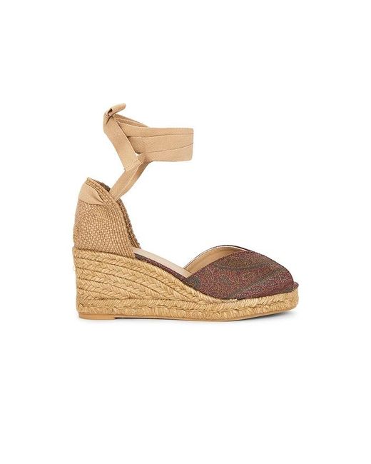 Castaner White X Etro Bilina Espadrille