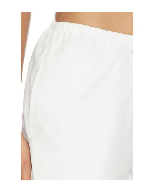ALL THE WAYS White Lyndzi Drawstring Pant