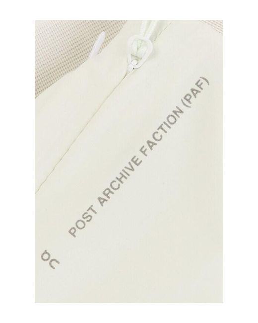 On Shoes White X Paf Run Belt Paf for men