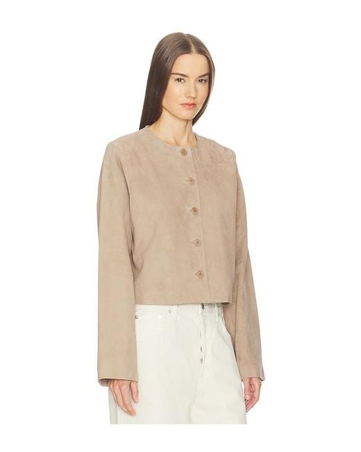 SRG Natural Jemma Suede Jacket