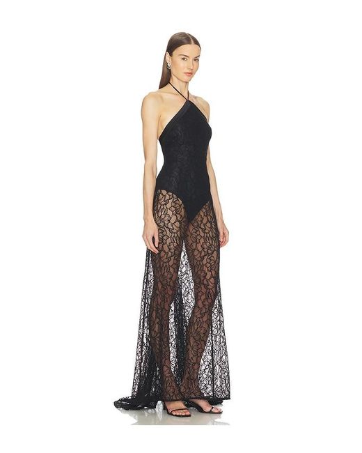 Camila Coelho Black Katerina Gown