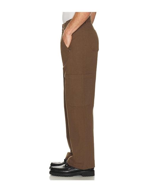 Students Golf Brown Studio Work Pants for men