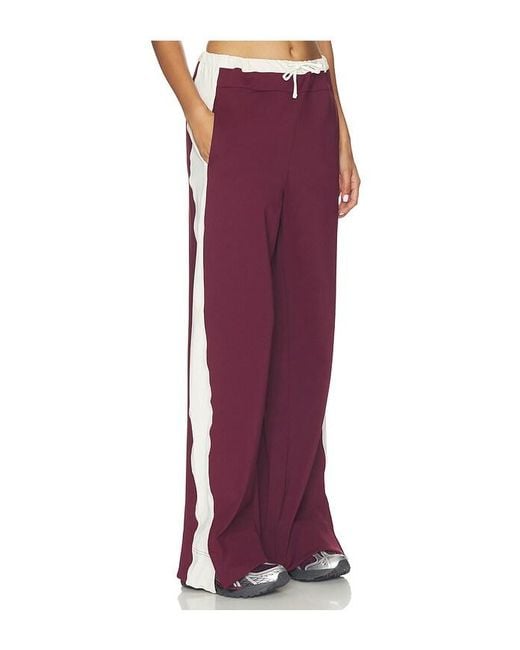 PORT DE BRAS Red Boxer Pant
