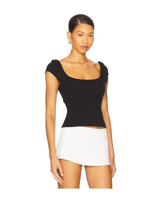 Lovers + Friends White Naomi Top