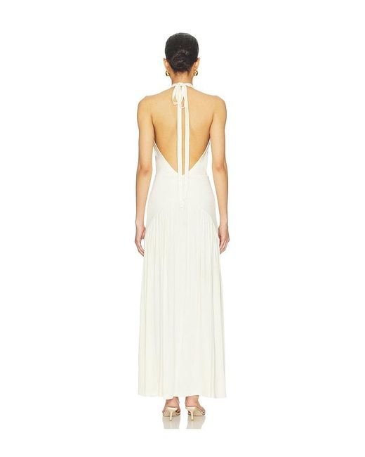 AYA MUSE White Ola Dress