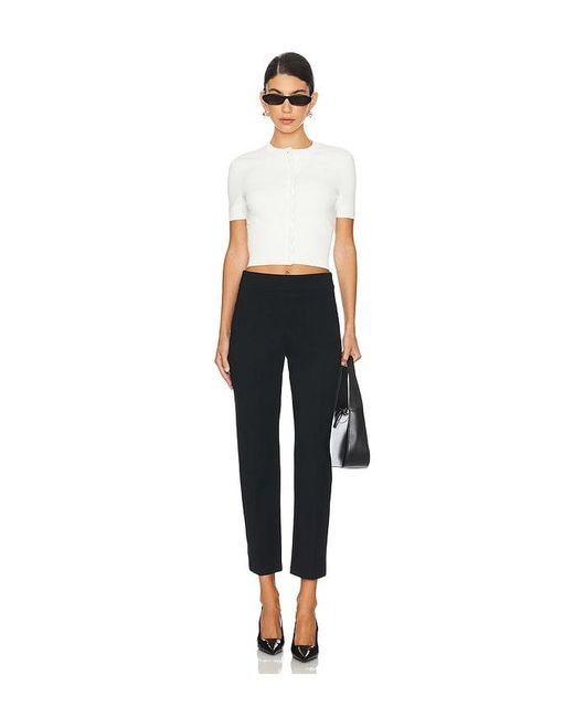 Spanx Black Smooth Perfectfit Ponte Petite Slim Straight Pant
