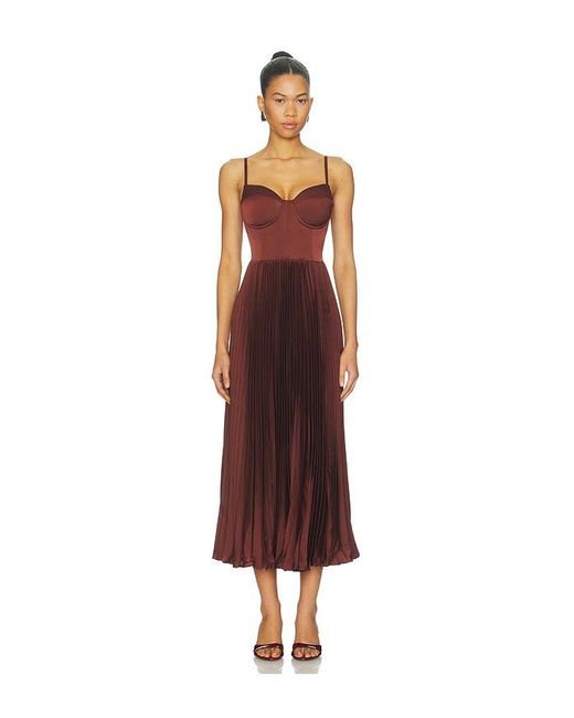Astr Red Elyssa Dress