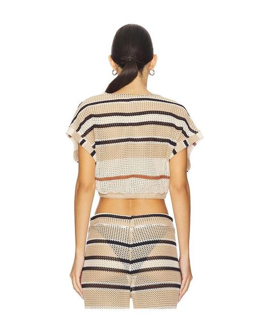 PQ Swim Natural Renee Crop Top
