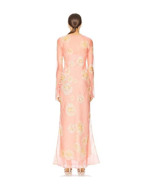 SAU LEE White Gloria Dress
