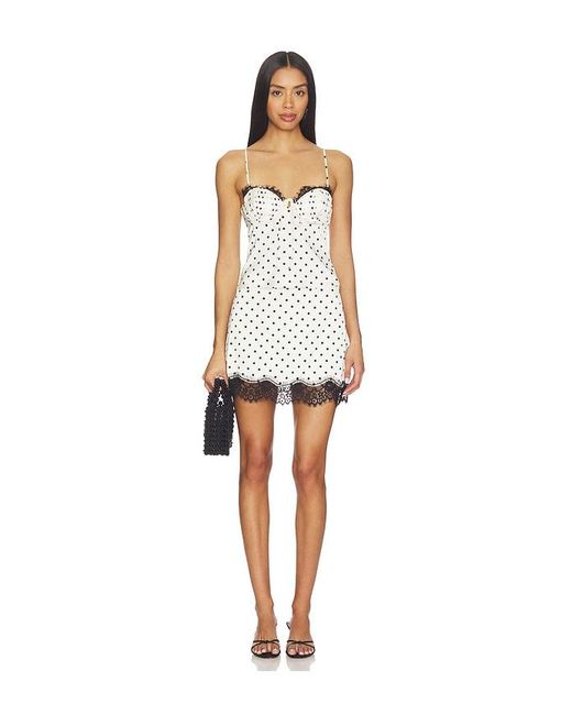 Babette Camisole Top en Cream For Love & Lemons en coloris White