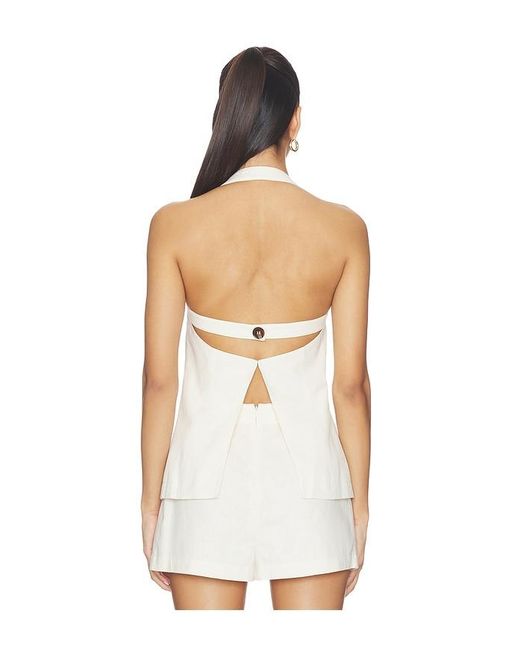 Lovers + Friends White Paulina Top
