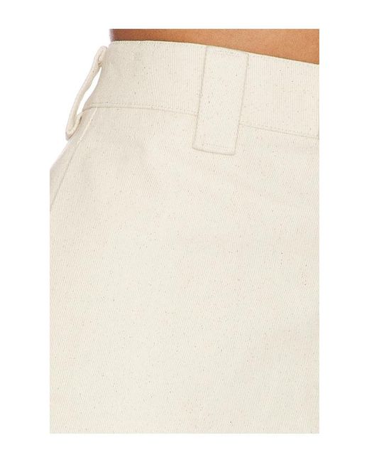 AFRM White Minsk Short