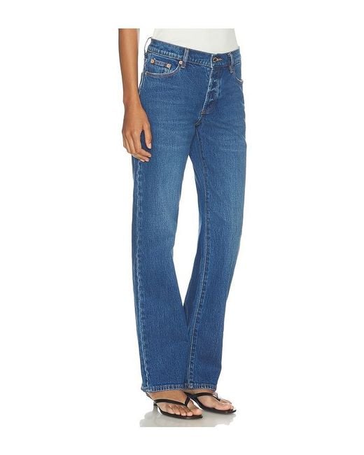 Rolla's Blue Meg Straight Jeans
