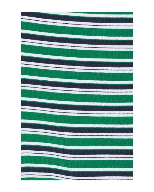 Jonathan Simkhai Green Marnie Knit Polo