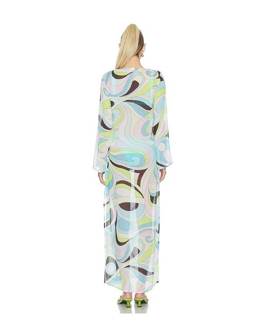 Cin Cin Blue Hotline Moonstone Maxi Dress