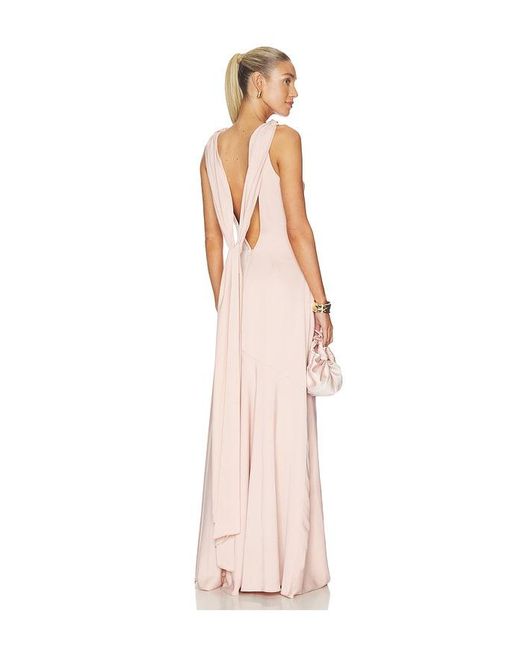 Lovers + Friends Natural Sydney Gown