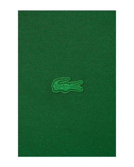 Lacoste Green Runway Classic Fit Silk Pique Polo Shirt for men