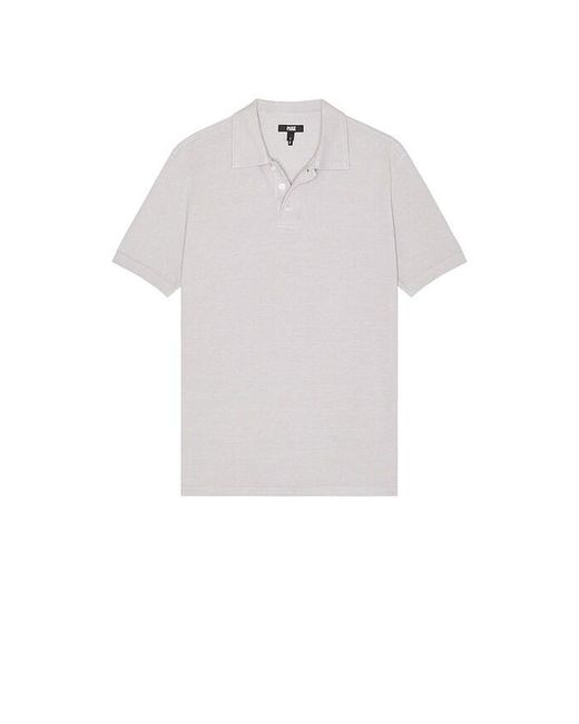 PAIGE White Demille Polo for men