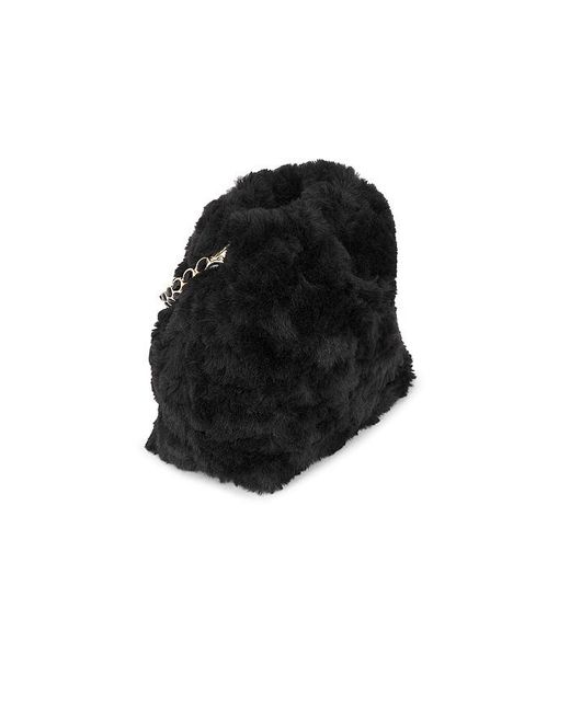 Olga Berg Black Philippa Top Handle Bag