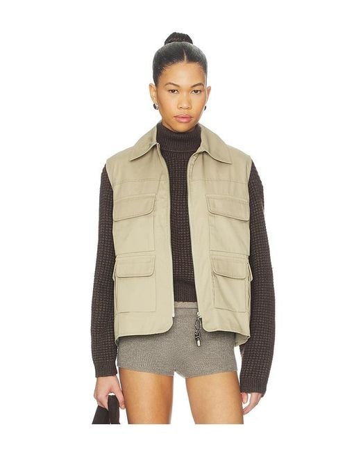 Milkwhite Natural Cargo Vest