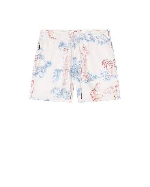 Oas Multicolor Lorien Swim Shorts for men