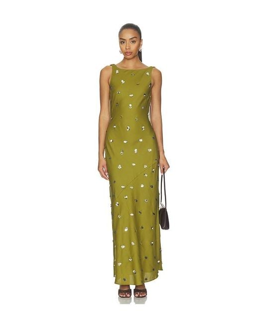 Saylor Green Elina Dress