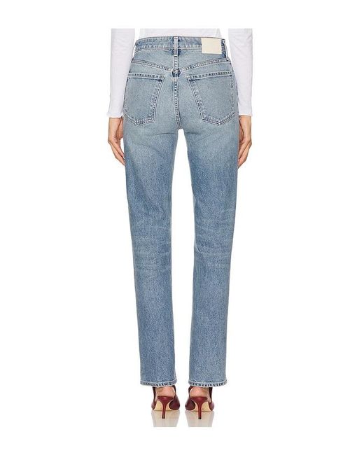 Citizens of Humanity Blue Zurie Straight Jeans