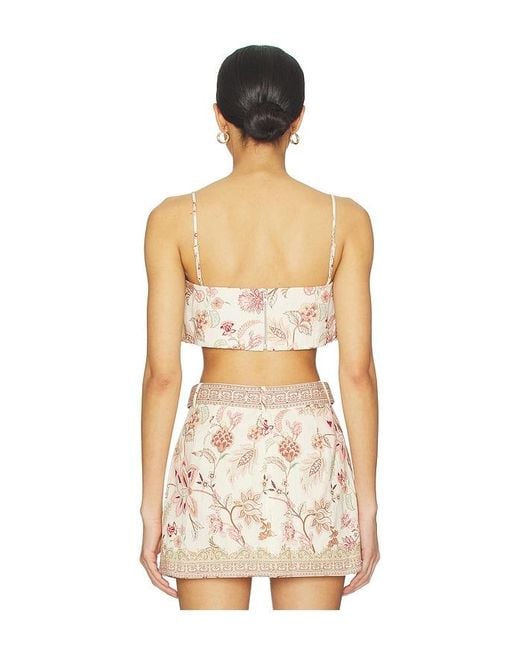 Hemant & Nandita Natural Bustier Top