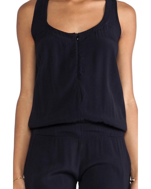 monrow crepe jumpsuit