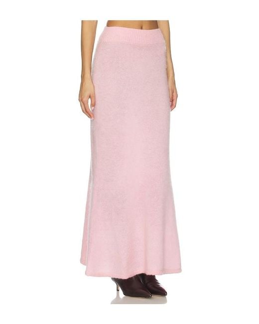 ALIGNE Pink Hattie Knitted Skirt