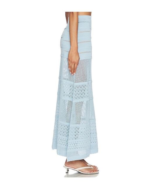 Devon Windsor Blue Yasmin Skirt