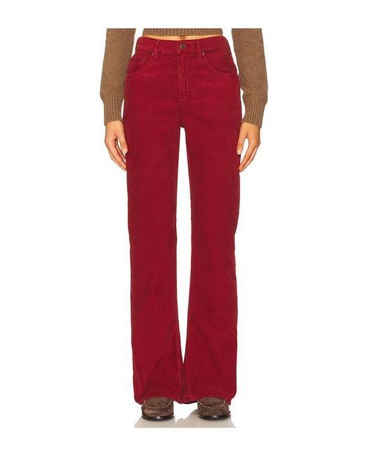 Agolde Red Bootcut Kick