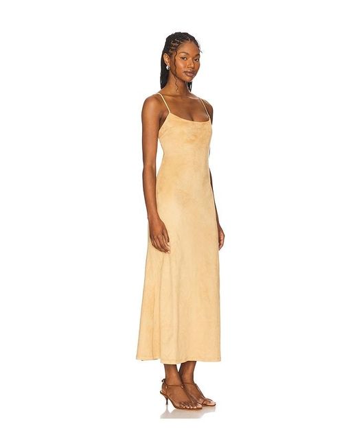 Bardot White Nadira Faux Suede Dress