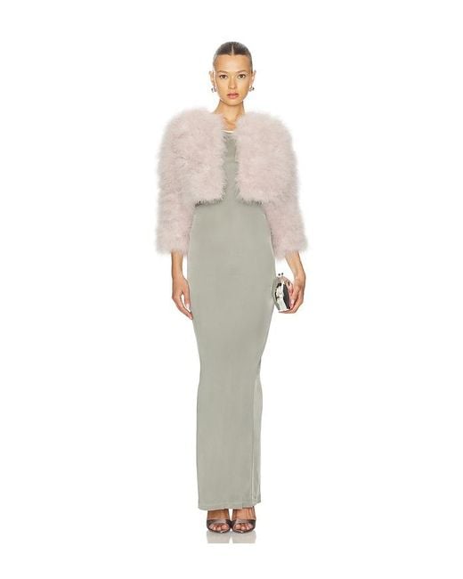 Jocelyn White Fifi Feather Bolero