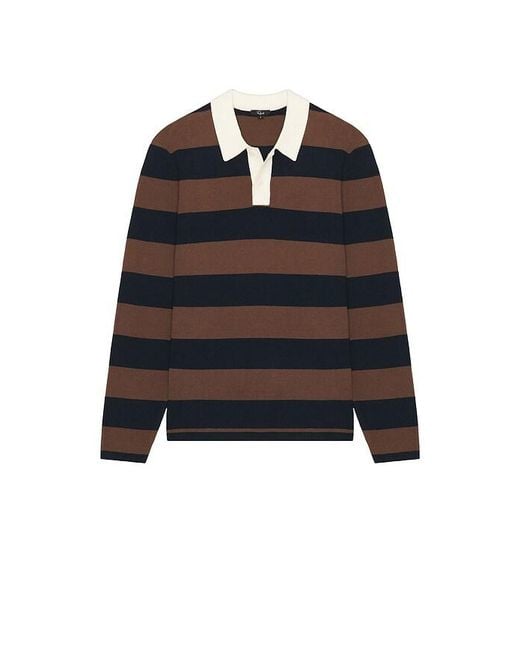 Rails Blue Luther Polo for men