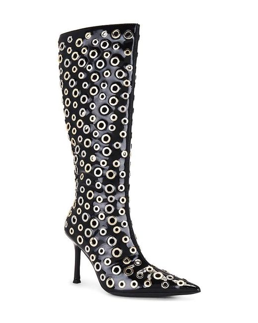 Jeffrey Campbell Black Holey Boot