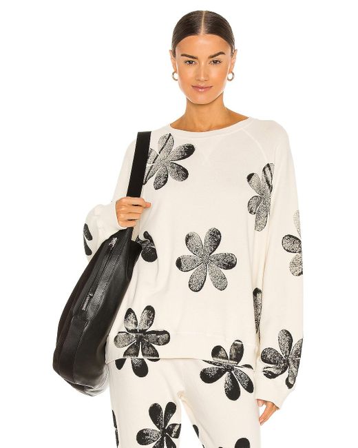 The Great White The Slouch Daisy Stamp Sweatshirt