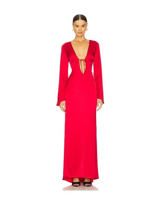 LOBA Red Angelina Gown