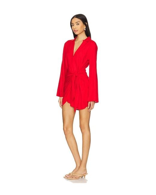 LSPACE Red Las Palmas Dress