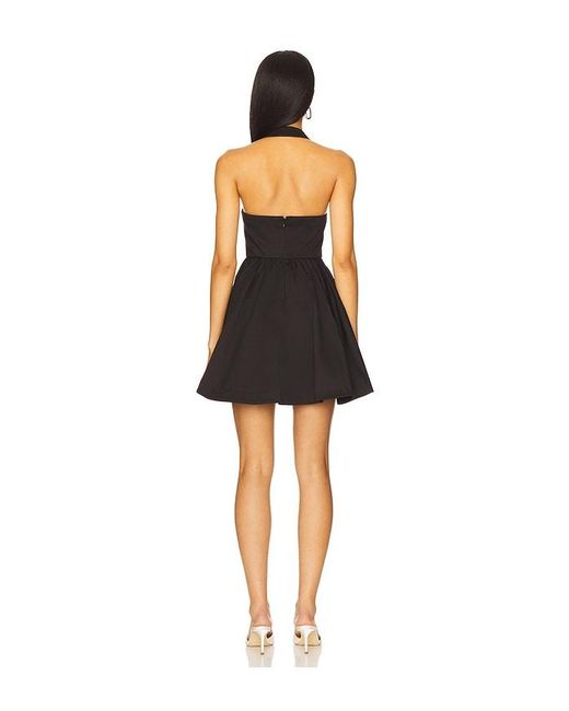 MAJORELLE Black Adria Mini Dress