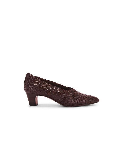 Loeffler Randall Brown Maeve Woven Mule