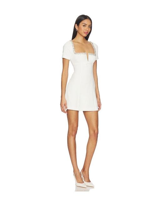 MAJORELLE White Nicolette Mini Dress