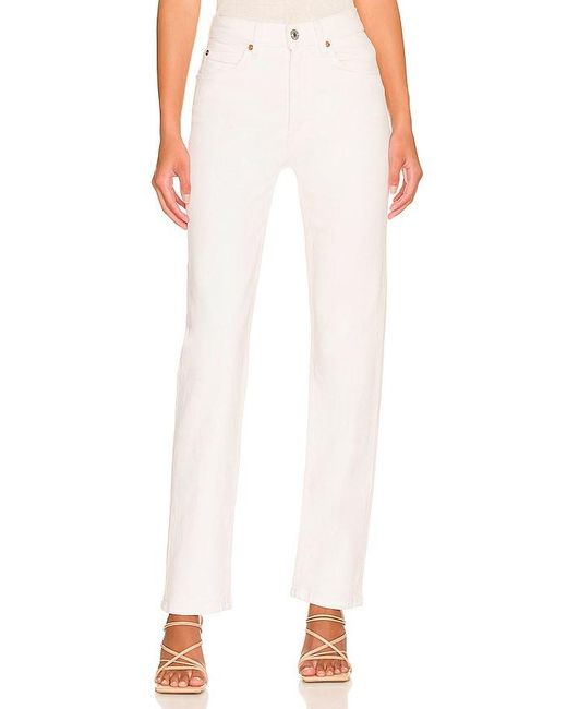 Re/done White Originals 70's Straight Jeans