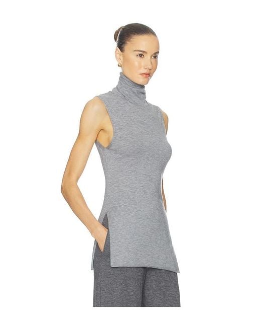 Kerstin Sleeveless Turtleneck En Color Gris Talla (También En M, S, Xl, Xs, Xxs) Helsa de color Multicolor
