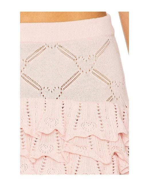 LoveShackFancy Multicolor Kalliope Skirt