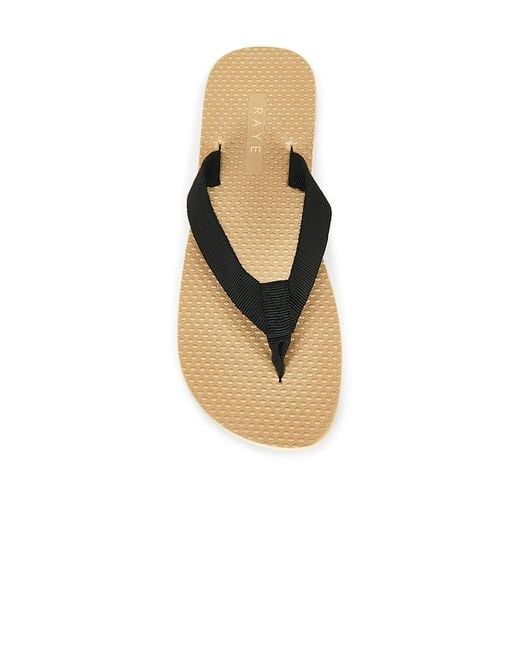 Raye White Cane Flip Flop