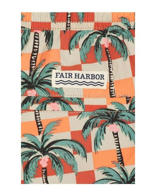 Fair Harbor Natural Bungalow Swim Trunk for men
