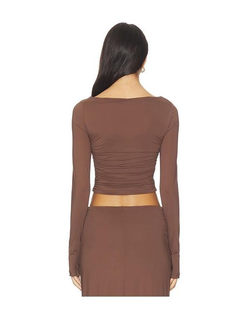 Nakedvice Red The Ledger Top